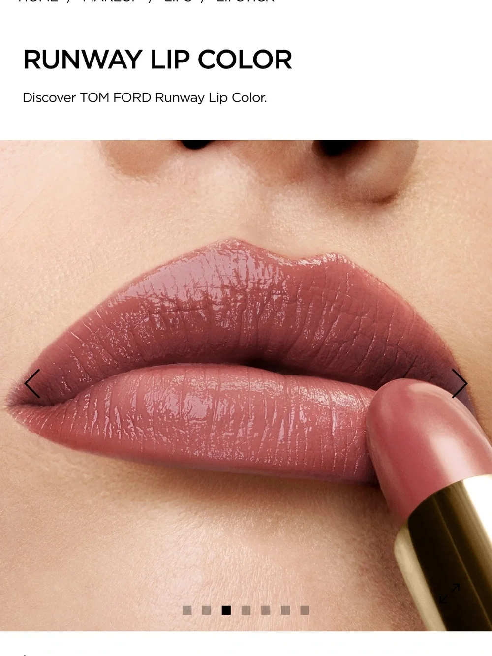 Tom Ford N3 West Coast Mini Lip Color Lipstick 1g (New in Box)